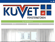 Tablet Screenshot of kuvvet.at